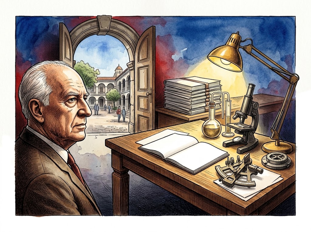 Ilustración editorial para El mérito frente a la demagogia educativa