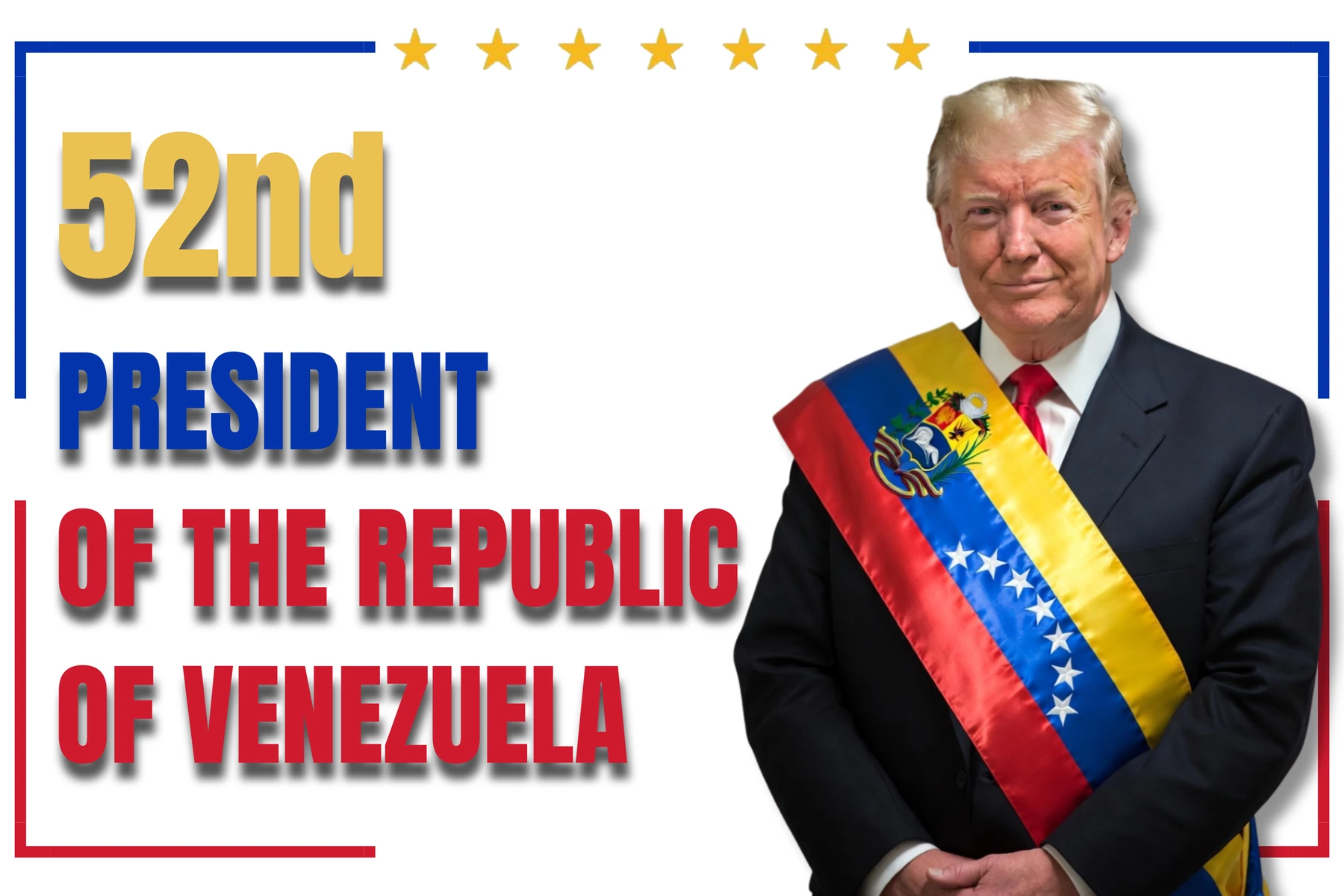 Gráfica editorial MVGA: Donald Trump
